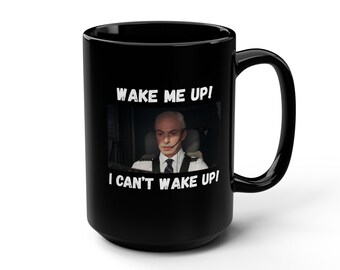 Nathan Fielder&#39;s The Rehearsal Mug: Funny Quote Black Ceramic Coffee Cup