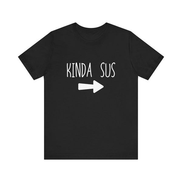 Kinda Sus videogame T-shirt voor fans van videogames