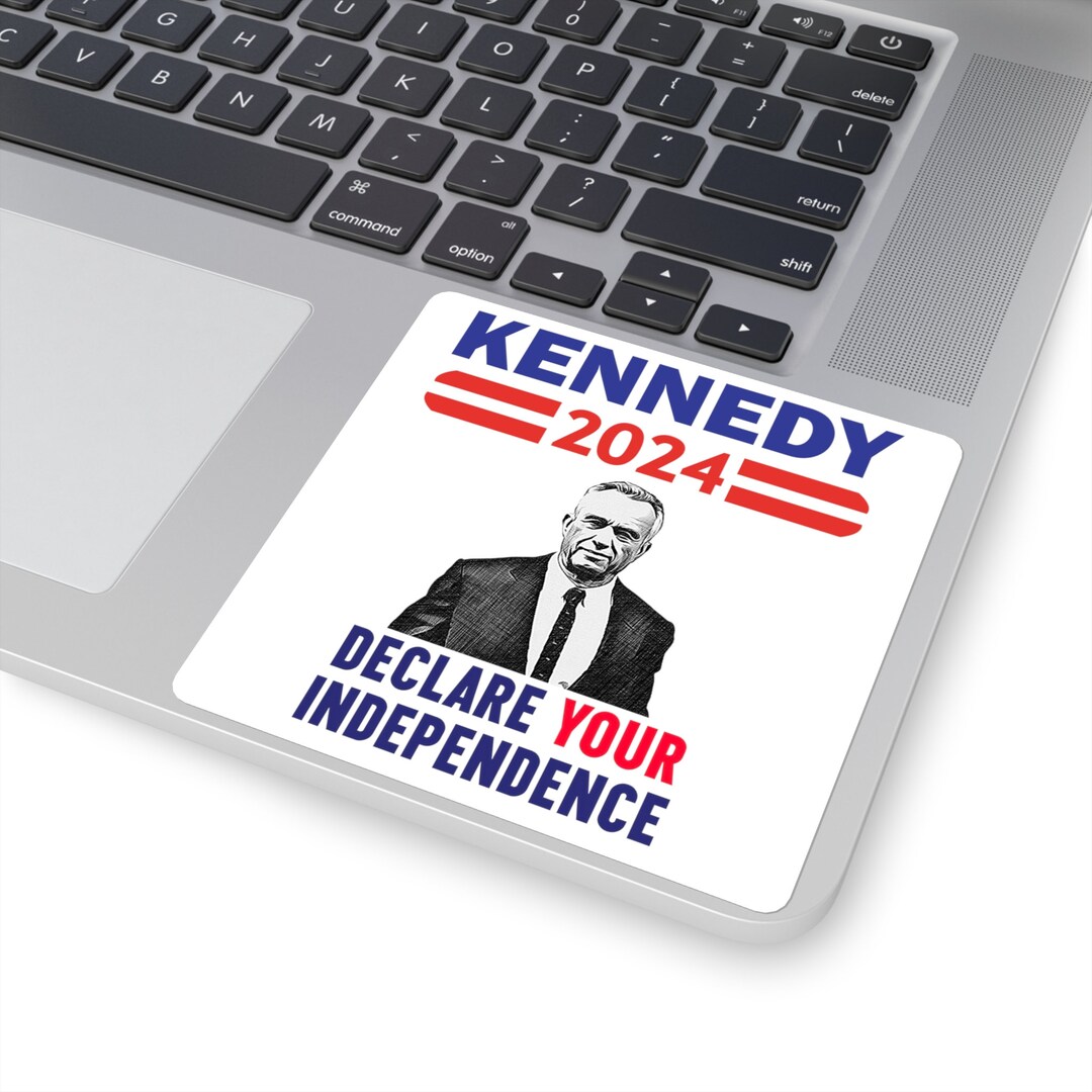 RFK Jr. Kennedy 2024 Square Stickers, for Fans of RFK Jr. Etsy