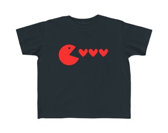 Video Game Valentine's Toddler's Jersey Tee T-Shirt