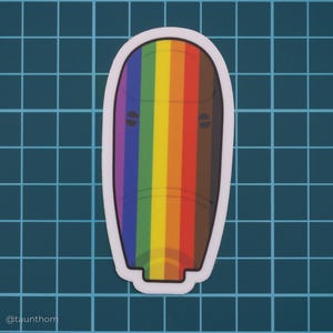 B1 Pride Battle Droid Sticker