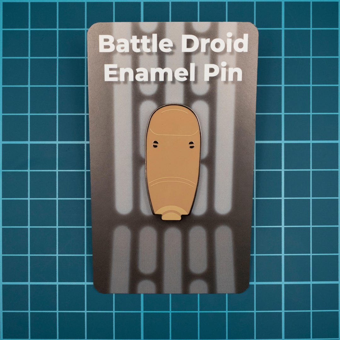 B1 Battle Droid | Enamel Pin - Etsy