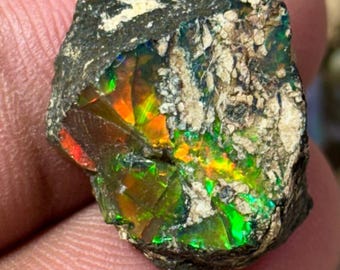 Top Grade Black Opal Rough, Natural Black Opal Rough, Fire Opal Raw Black opal Multi Fire Black Opal Rough For Design Jewelry