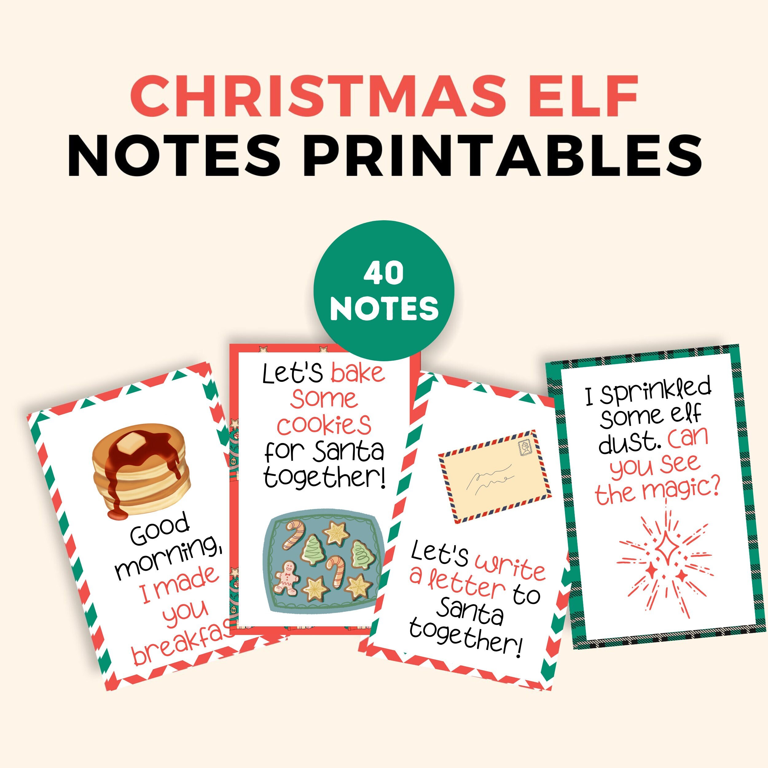 Elf Arrival Letter Elf Letter Christmas Elf Cards Letter From Elf Elf ...