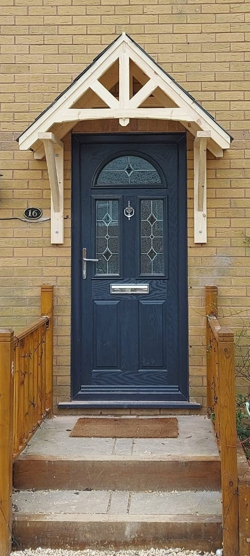 Wooden Door Canopy Etsy