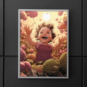 Thanksgiving Gender Reveal Poster 2, Es ist ein Mädchen! Baby-Dusche-Geschenk für neue Mama Füllhorn Wohnkultur Neugeborene Dame