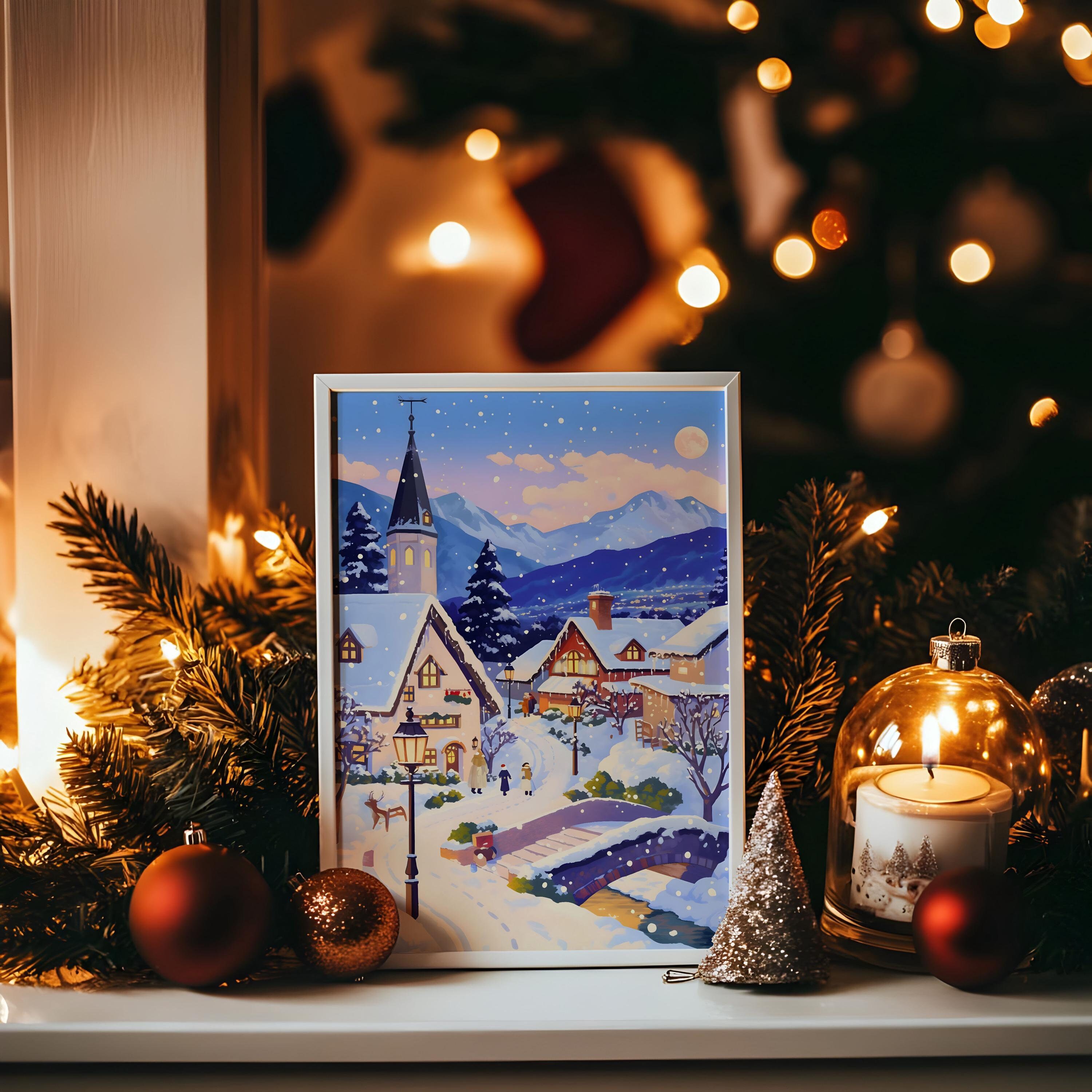 Evening Light Ⅱ 冬の風景 アート 冬の風景」 by アキオ｜Artmeter