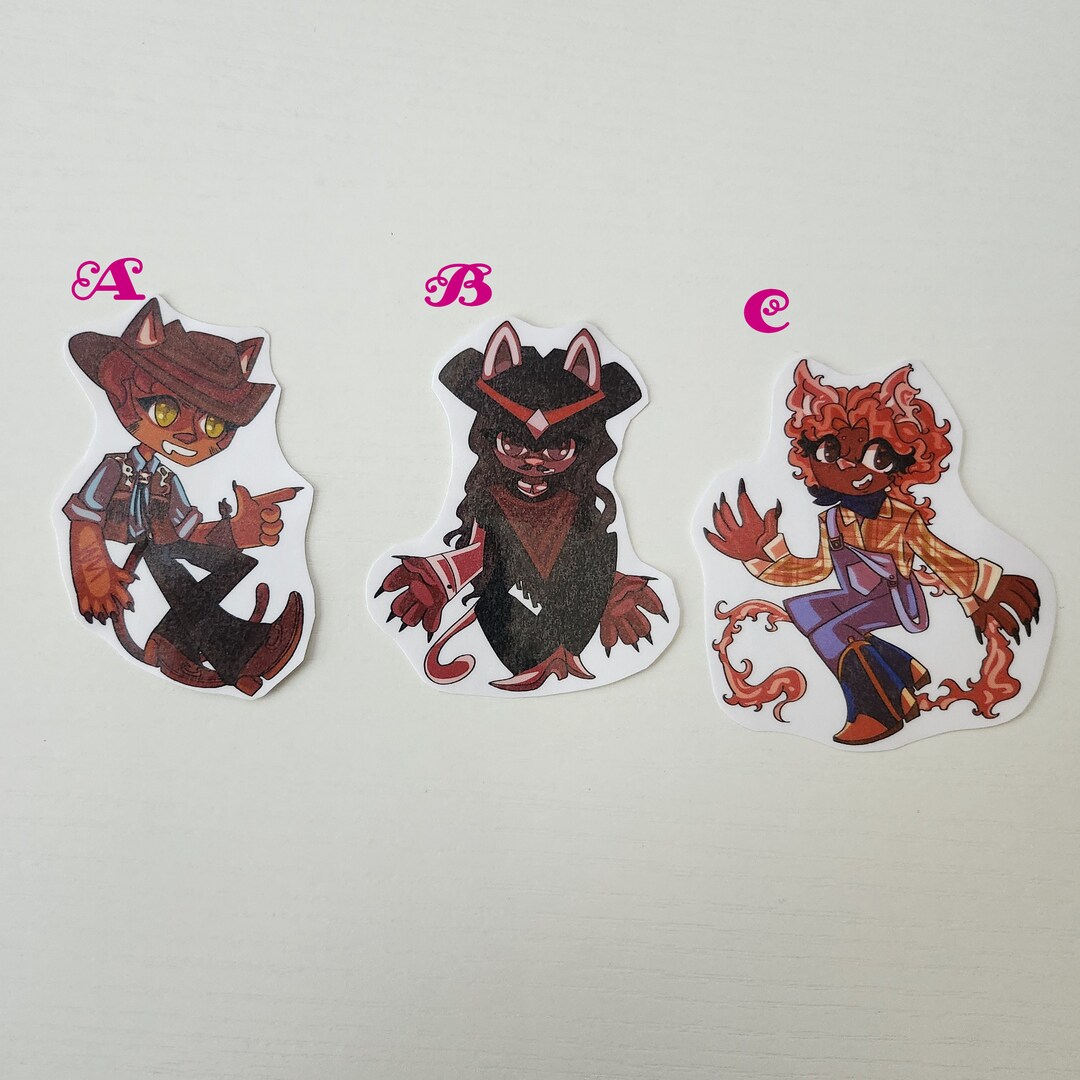 Cowboy Catboy Stickers - Etsy
