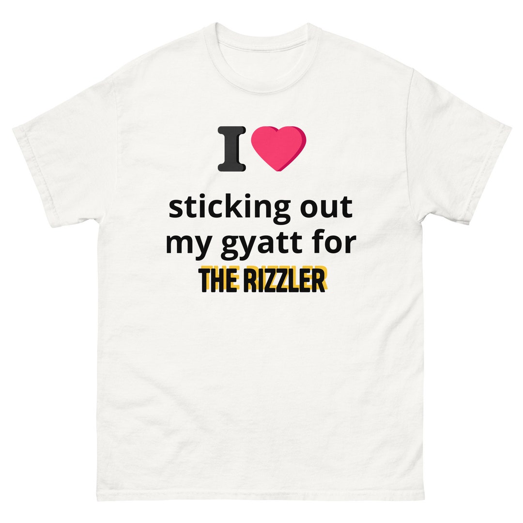 Rizzler Gyatt T-shirt - Etsy