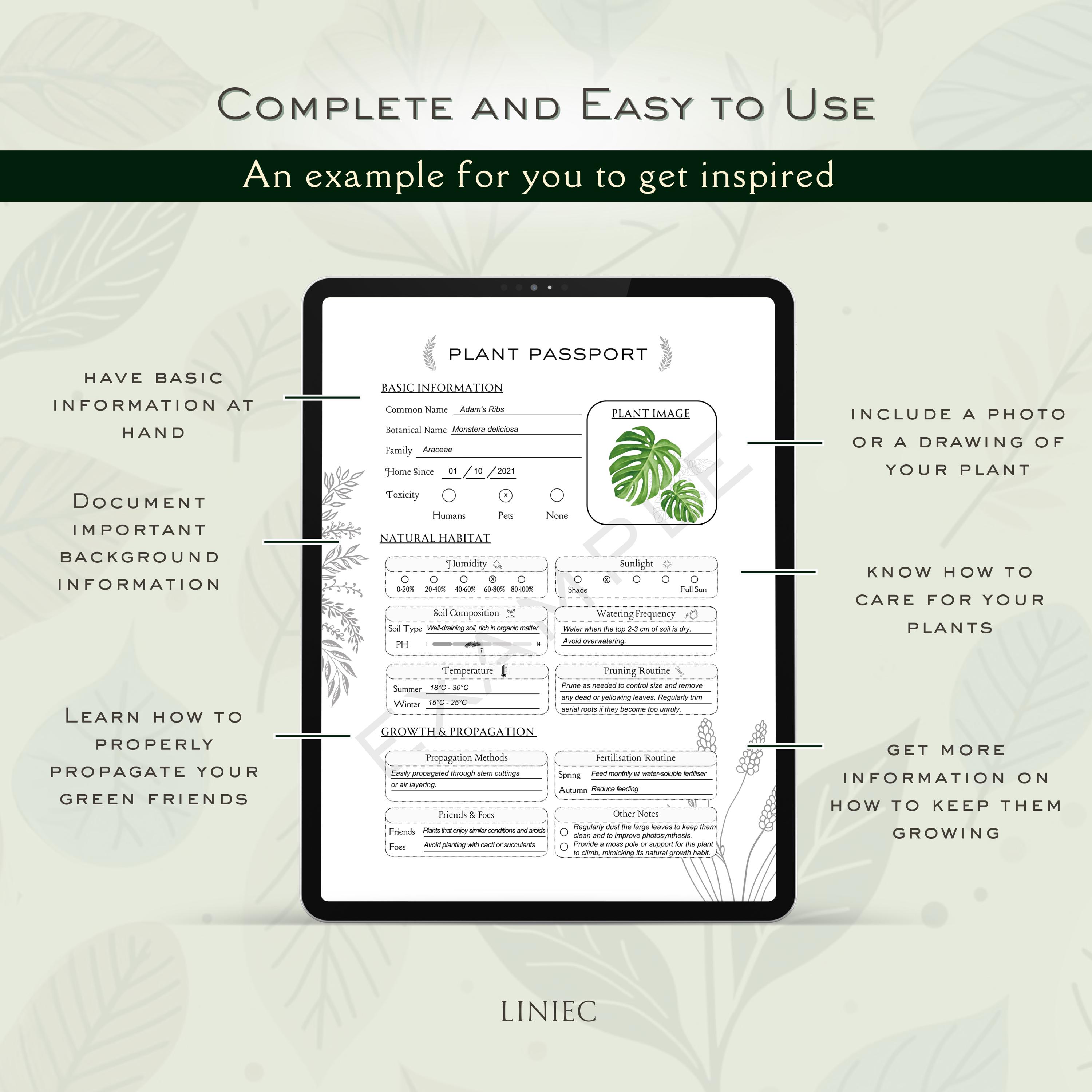 Plant Passport Pflege