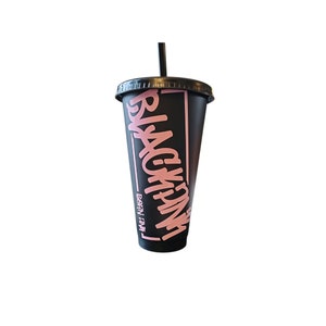 Blackpink Kalt/Warm Tasse (schwarz)