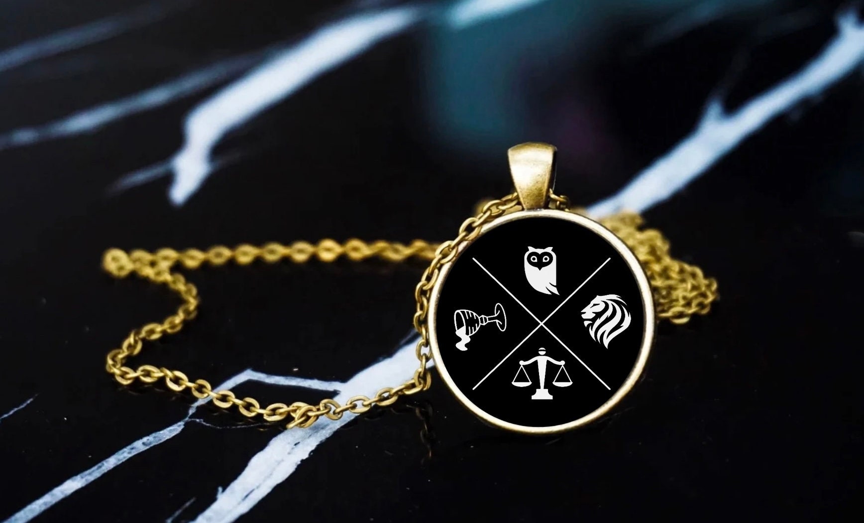 Four Virtues Pendant – Daily Stoic Store