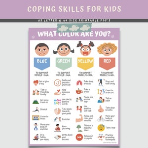 Coping Skills For Kids, Zones Of Regulation, Grounding Technique Chart, Calm Down Strategies, Behavior Management, Calming Corner Handout
