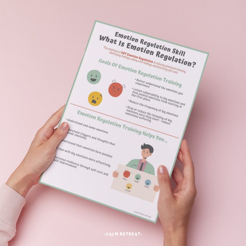 Emotion Regulation Handout.pdf DBT Emotion Regulation Handout: Mental Health Counseling (PDF Download ...
