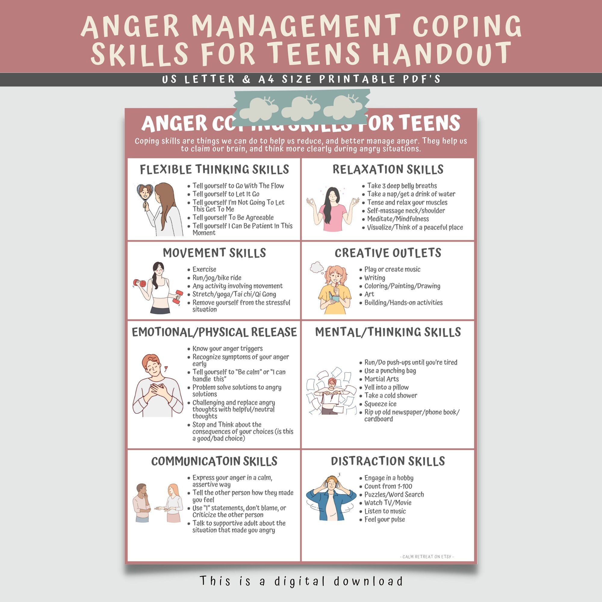 anger-management-print-anger-coping-skills-for-kids-teens-anger-control-relief-poster-anger-issues-therapy-counseling-therapist-prints-etsy for Free Printable Anger Management Activities Anger Management Print, Anger Coping Skills for Kids & Teens, Anger Control Relief Poster, Anger Issues Therapy Counseling, Therapist Prints - Etsy for Free Printable Anger Management Activities