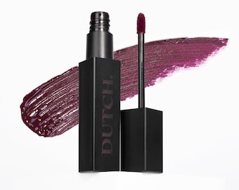 TIEF. | Personalisierbarer lila flüssiger Lippenstift | Vegan & Cruelty Free | Ultra lang anhaltend