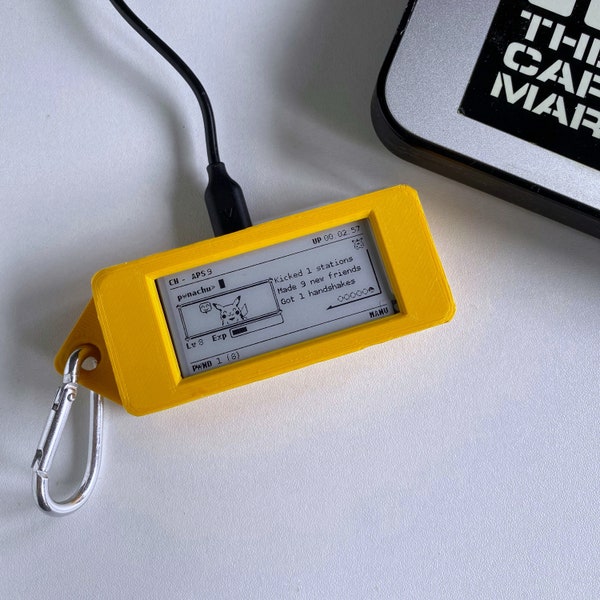 Pwnachu Outil de cybersécurité Wifi Pwnagotchi sur le thème Pikachu pour animal de compagnie IA virtuel prêt à l'emploi, prêt à l'emploi !