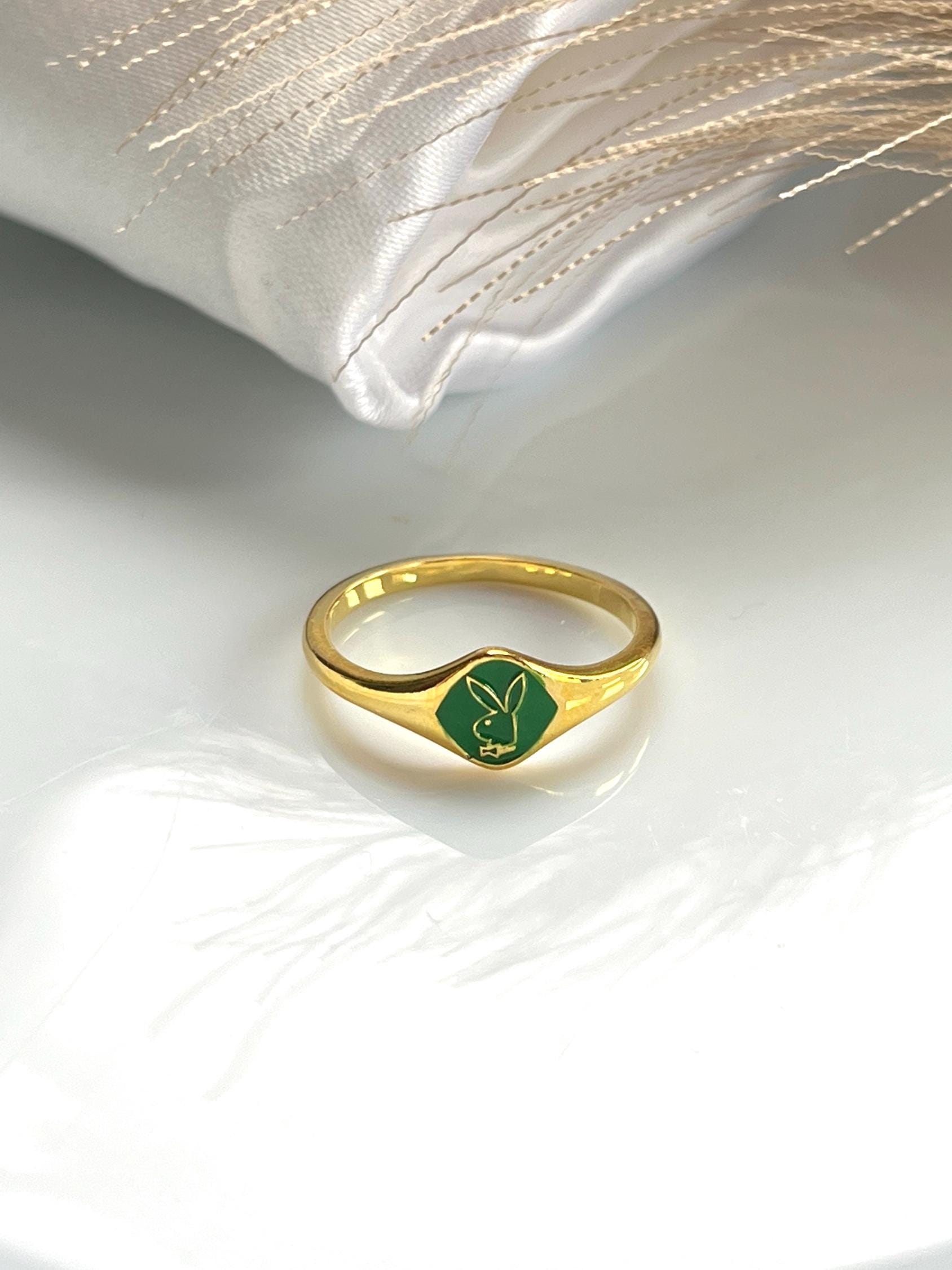 Playboy Signet Ring - Etsy