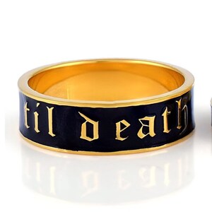 14k Gold Fuck Ring - Etsy