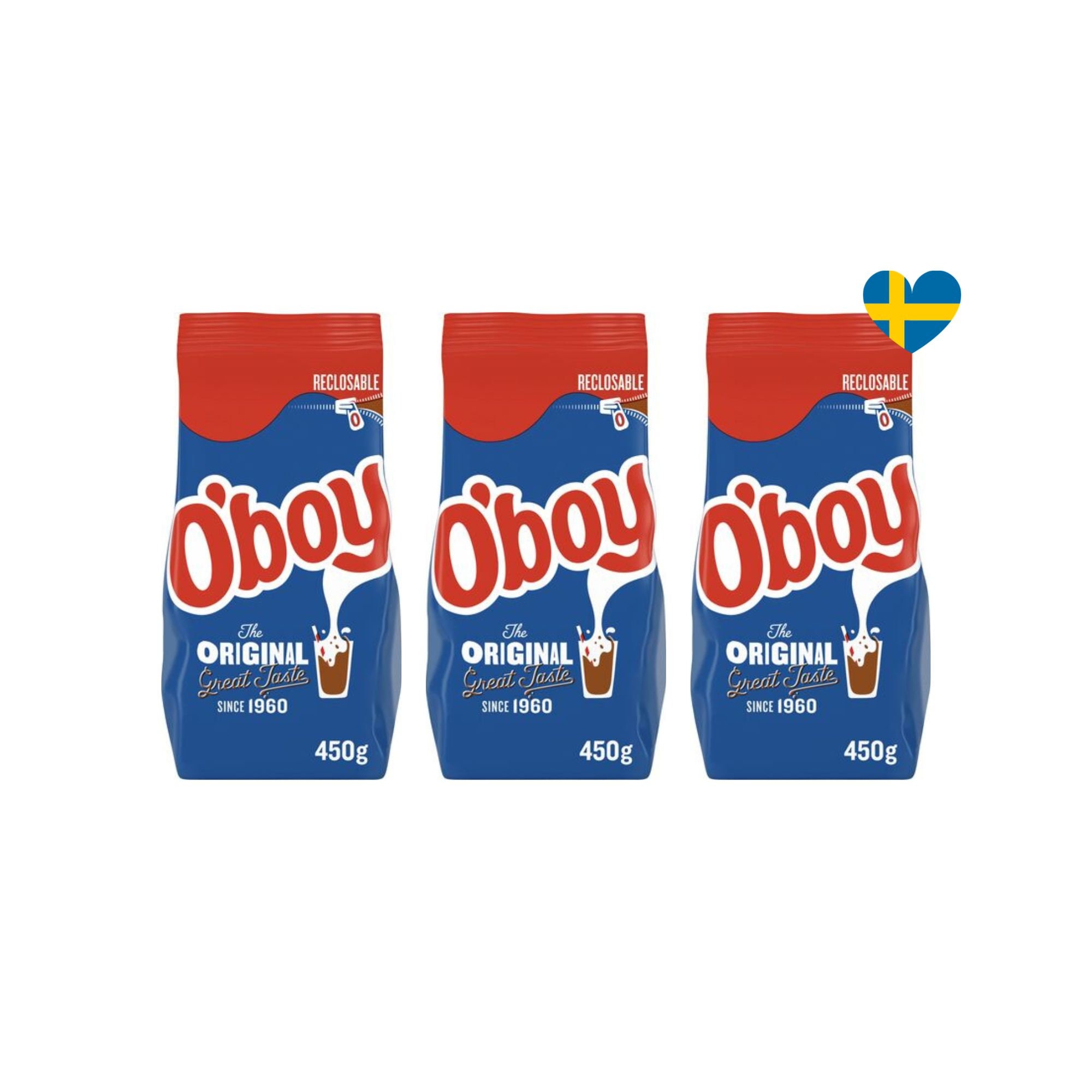 3 Bags of Swedish O'boy Cocoa Powder Mix Oboy Hot - Etsy