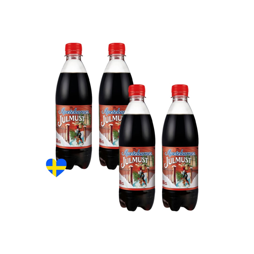Julmust 4 Julmust X 330ml 11.1 Oz. Swedish Christmas Soda Drink - Etsy