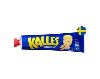 2 x Kalles Kaviar 190g (6.7 oz.), Cod Roe Spread, Swedish Caviar, Sweden