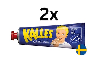 Free Delivery Kalles Kaviar 2 x 300g (10.5 oz.), Caviar Spread, Swedish Food, Sweden