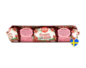 Lingonberry Jam Refill, 750g (26.4 Oz.), Lingonsylt, Organic Lingonberries, Jam from Sweden, Scandinavian Food