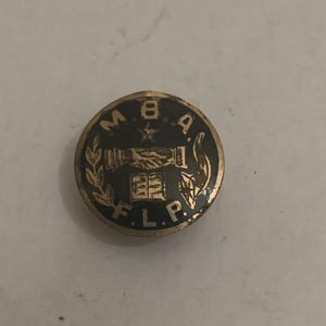 Vintage 1930s Modern Brotherhood of America (M.B.A) Lapel Pin