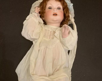 ANCIENNE DINETTE faience JOUET ENFANT POUPEE DANS COFFRET