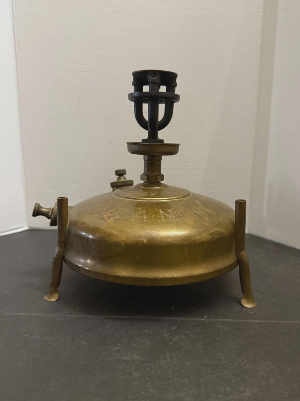 Antique the King of Stoves Svea No 106 Brass Kerosene Stove Made