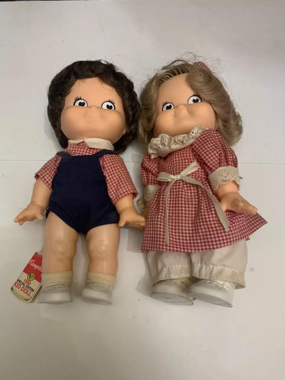 ビンテージ 1988 キャンベルドールセットCampbell Doll Set Vintage Campbell's Soup Century Edition Campbell Kids Boy