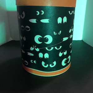 ヴィンテージ Amscan ハロウィン ゴーストアイ キャンディ コンテナ