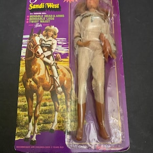 Vintage Flair Sandi West Doll in Original Packaging by Totsy Made in Hong Kong