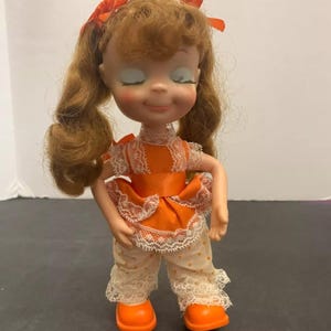 Vintage 1967 Uneeda Little Sophisticates Vinyl Doll Made in Japan