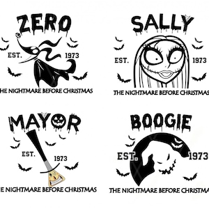 Halloween svg, Before Christmas, Halloween Characters svg, svg, Cricut svg, Nightmare Before svg, svg cut file, Horror svg, Instant Download