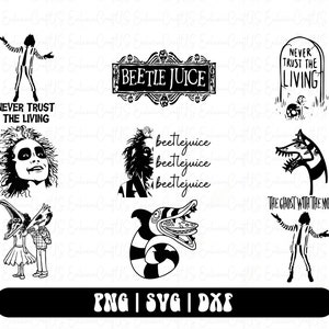 Halloween Horror movie Svg Png, Bundle Green Beetle Halloween Movie, you’re the ghost with the most, trending beetlejuice, Instant Download