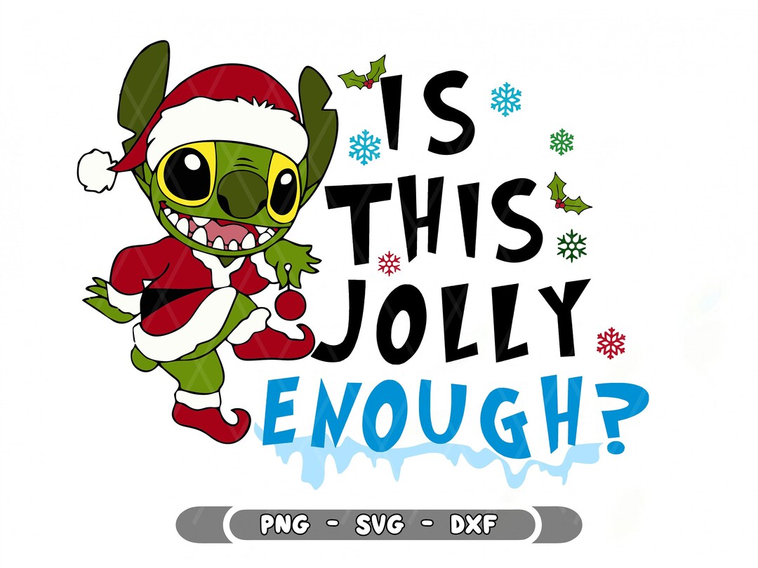 Is This Jolly Enough SVG, Retro Christmas PDF. Jolly Christmas SVG. is ...
