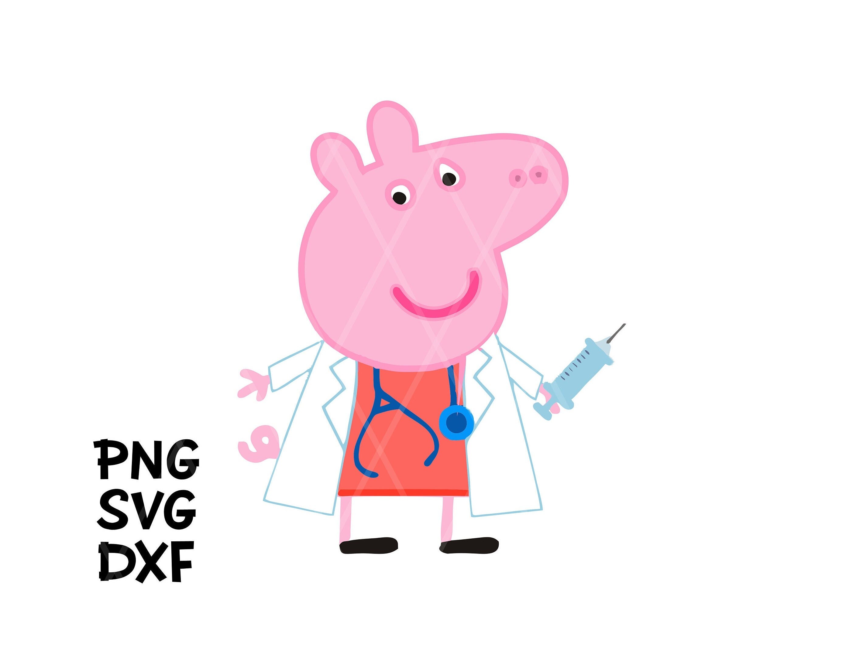 Peppa Pig Bundle 300+ Designs Cartoon SVG bundle – Family Supply Digitals