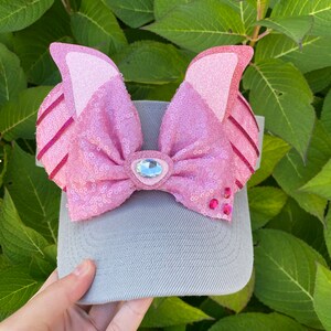 Winnie The Pooh Piglet Inspired Visor with Ears
