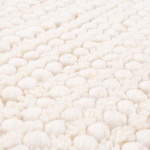 LUXURY light beige and Soft Wool Rug Moroccan look BeniOurain Handwoven Wool Area rug modern white and Premium Rug customize in all sizes