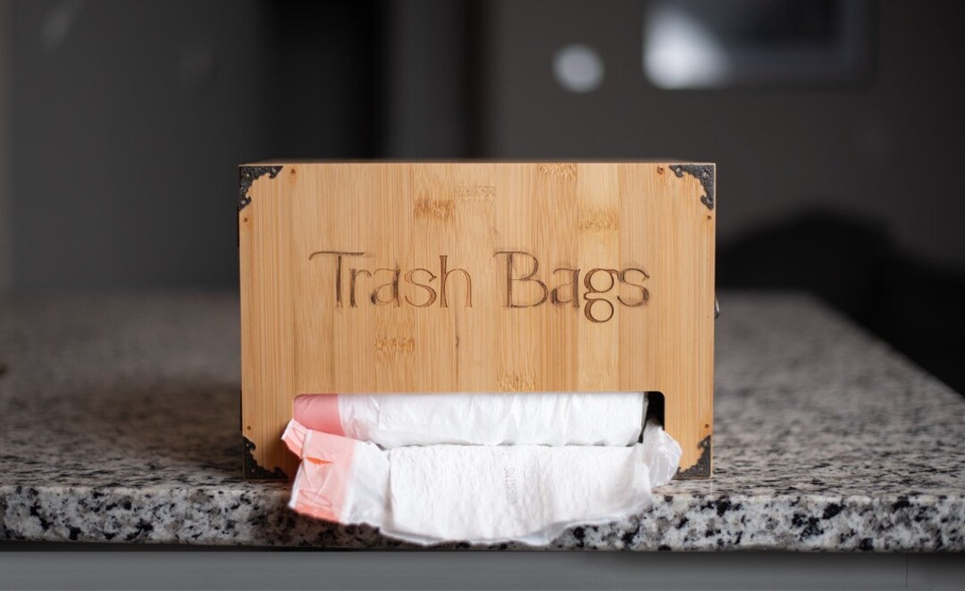 Large Trash Bag Dispenser/trash Bag Organizer/kitchen Organizer/bag
