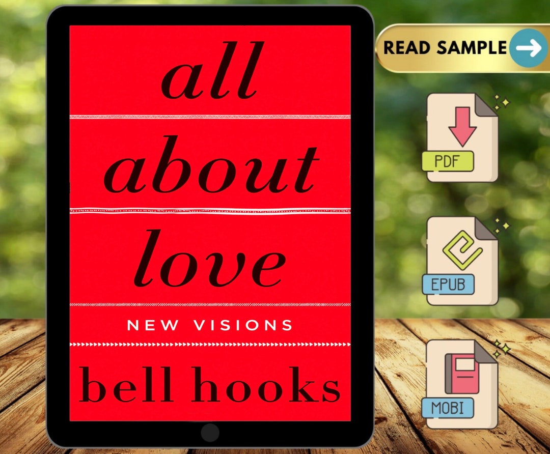 All About Love by Bell Hooks, Digital Download PDF, Epub, Mobi, for
