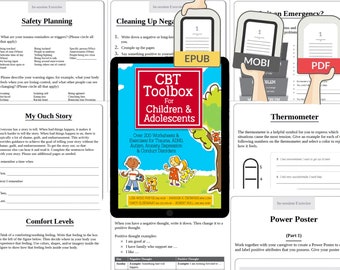 CBT Toolbox for Children and Adolescents: Over 220 Worksheets, Exercises for Trauma, ADHD, Autism, Anxiety, Depression & Conduct Disorders