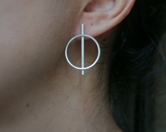 Boucles d'oreilles de la collection cercle- n21