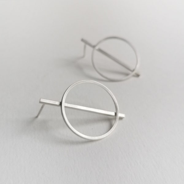 Earrings from the circle collection- n21