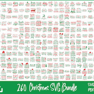 Pacote SVG de Natal, Citações de Natal, SVG de inverno, SVG de férias, SVG engraçado de Natal