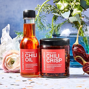 Premium Spicy Chili Crisp & Premium Spicy Chili Oil Bundle