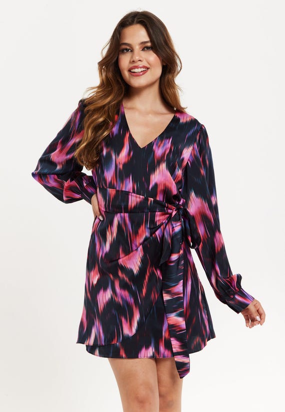 minimalist silk dress Tuxedo silk dress– Róhe