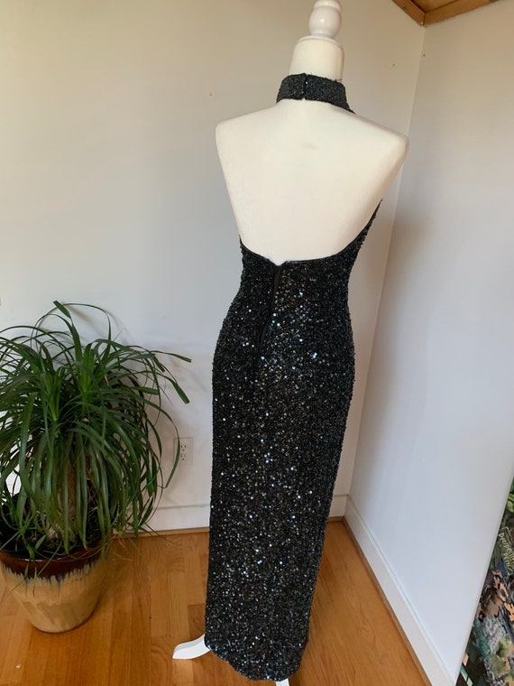 Vintage Stenay Beaded Gown - image 4